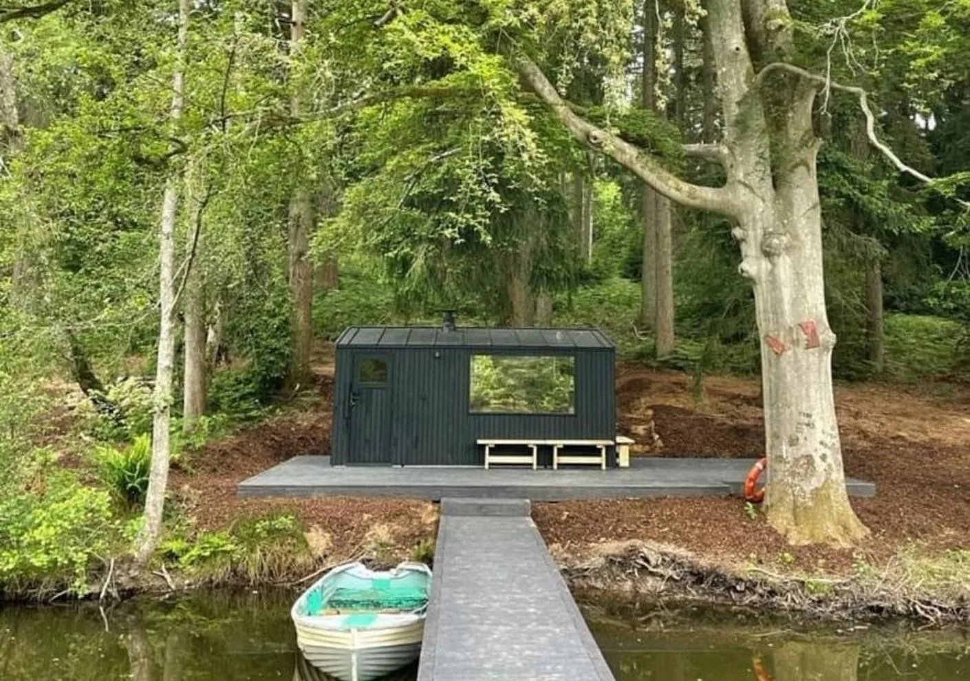 Woodland Scandinavian Sauna and Swim – Wasing Wellbeing