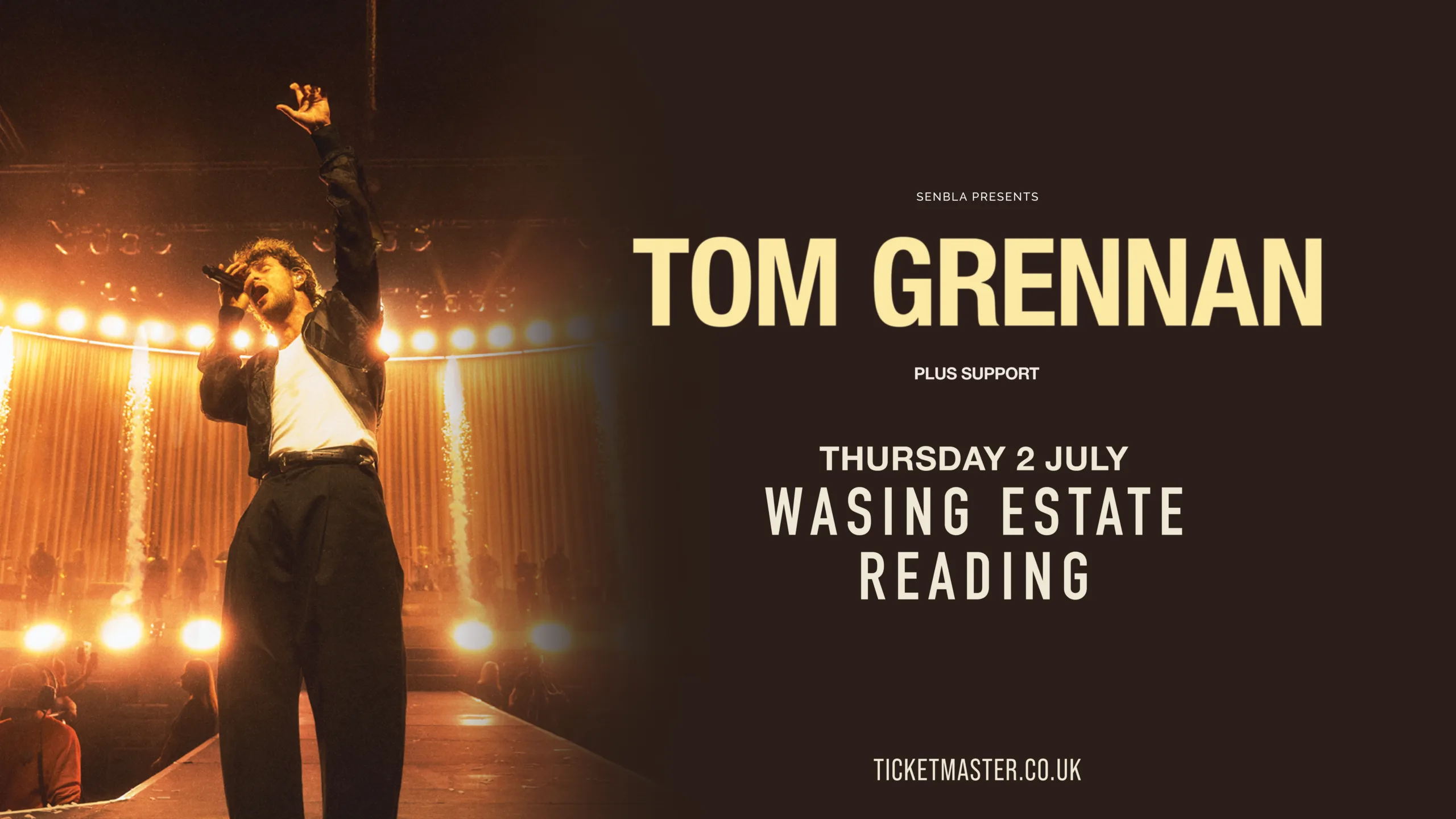 Tom Grennan at The Mount 2026